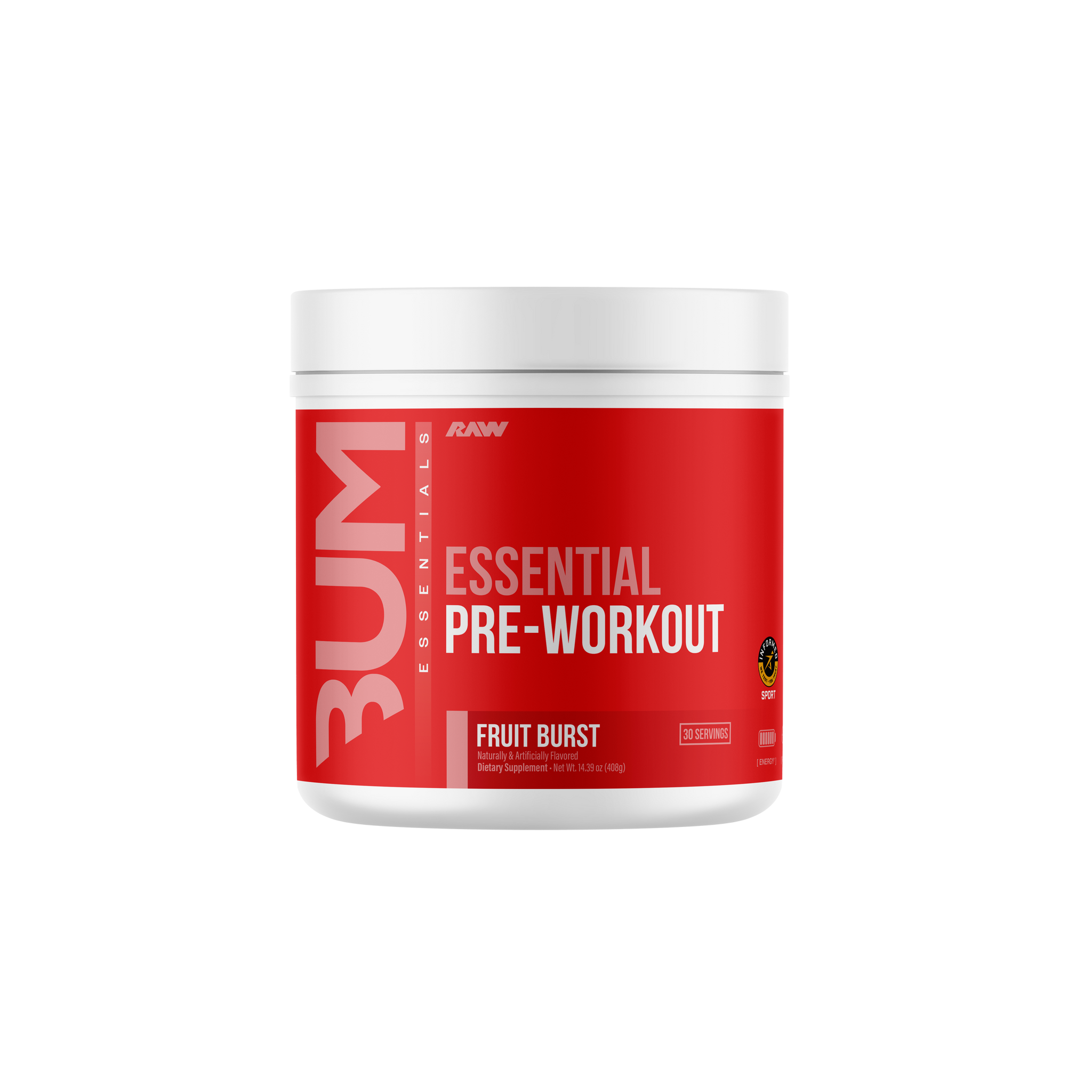 【レア‼︎】BUM ESSENTIAL PRE-WORKOUT CBUM Signature Essential Pre-Workout | RAW Nutrition – Get Raw